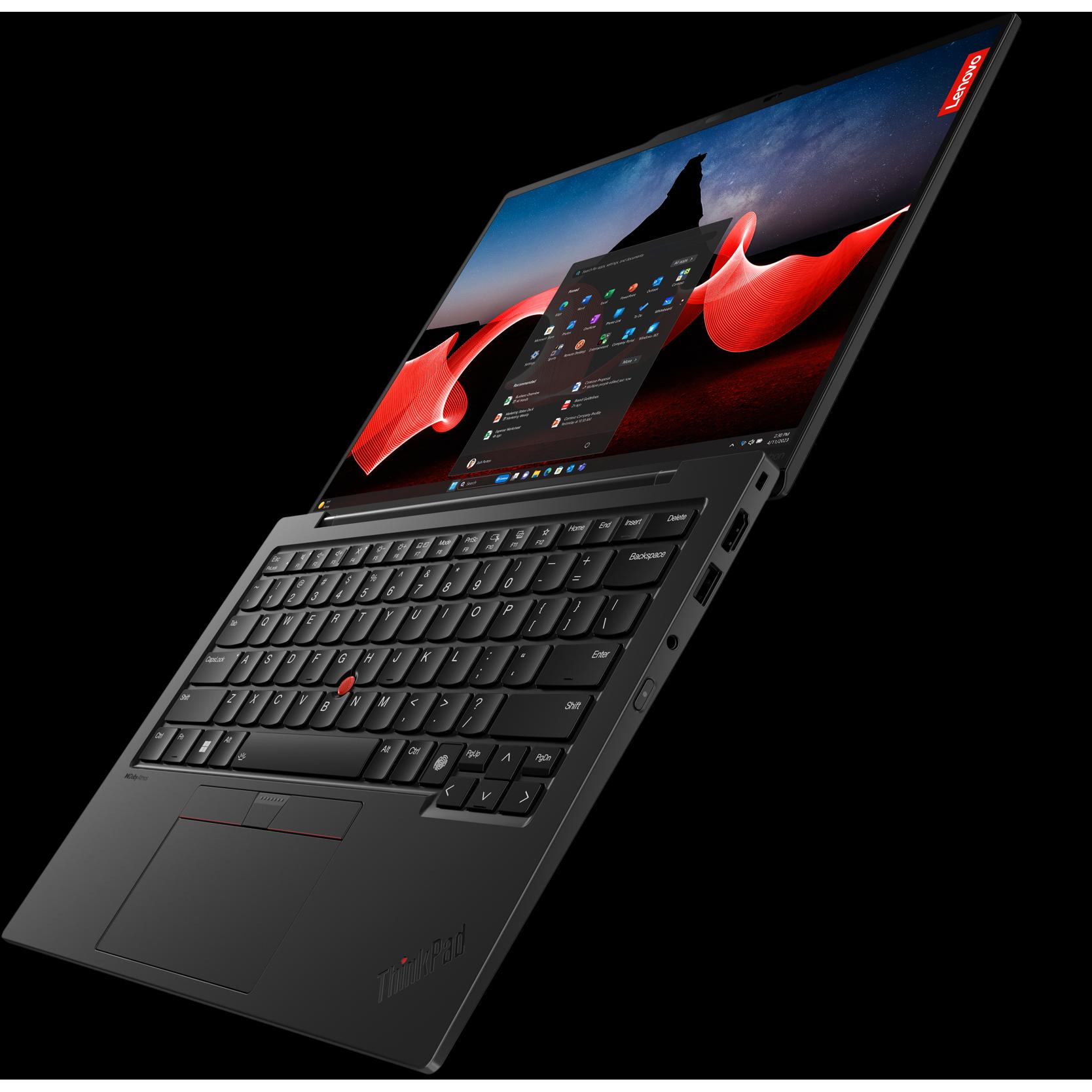 Thumbnail - Lenovo ThinkPad X1 Carbon Gen 12 (14", Intel Core Ultra 5 125U, 16 GB, 512 GB, DE), Notebook, Schwarz