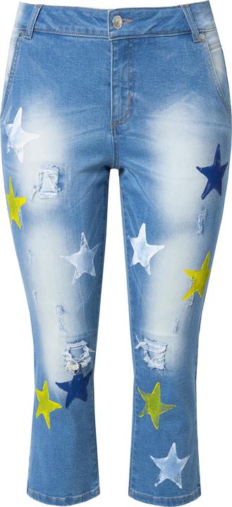 Actual product image Angel of Style Jeans, Straight Fit, farbige Sterne, 5-Pocket (44)