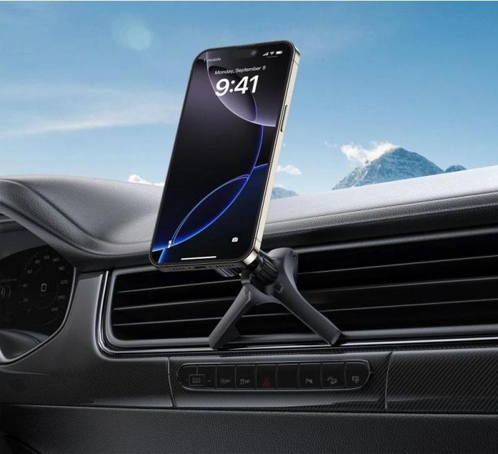 Actual product image Tech-Protect N56 Magnetic MagSafe Car Air Vent Mount Holder - Black