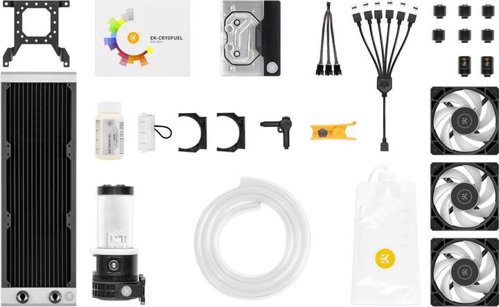 Actual product image EKWB EK-Quantum Power² Kits P360 Series - AMD AM5