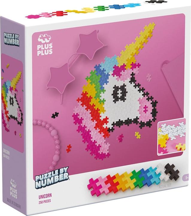Plus-Plus Unicorn puzzle
