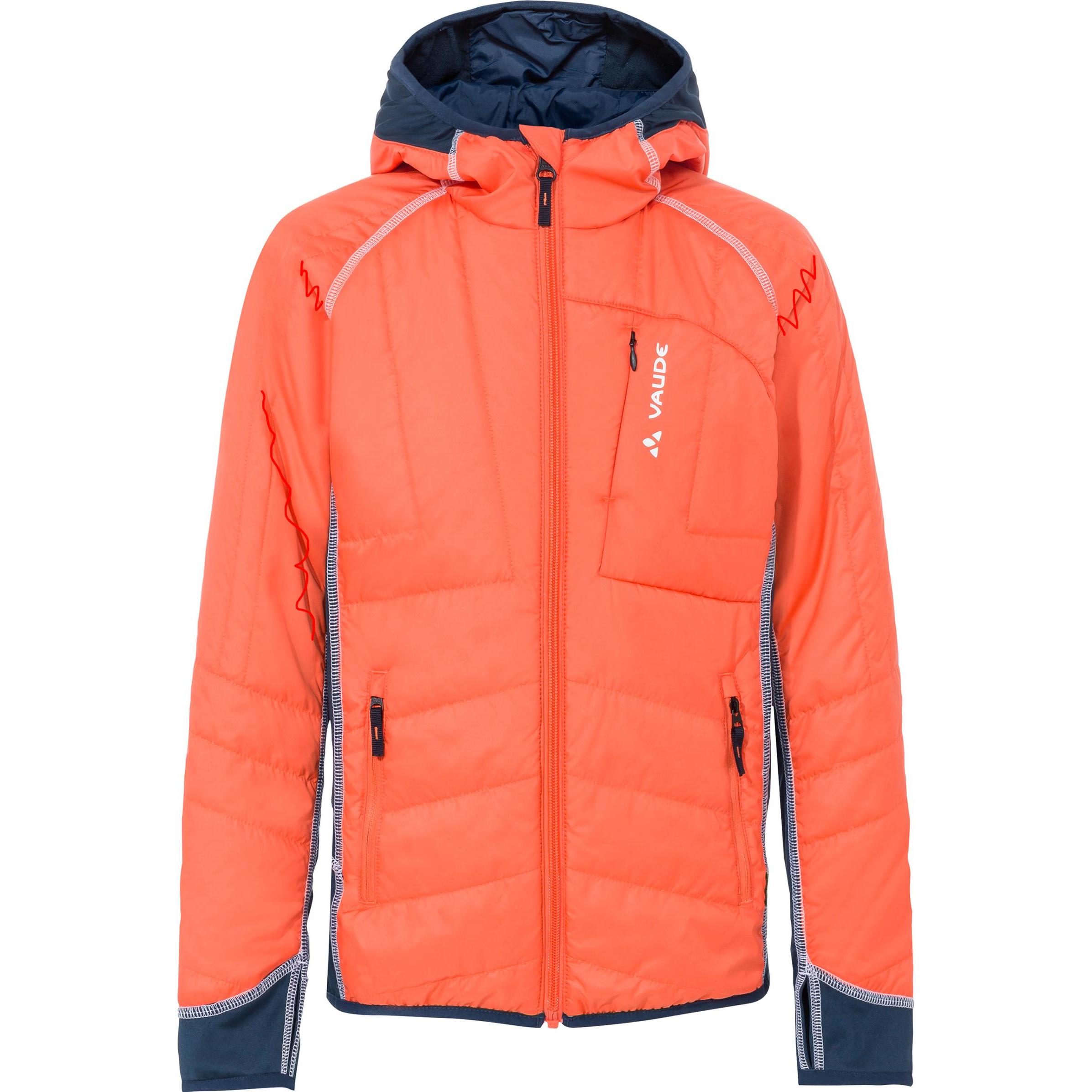 Vaude, Unisex, Jacke, Capacida Hybrid (122, 128), Orange, 122, 128