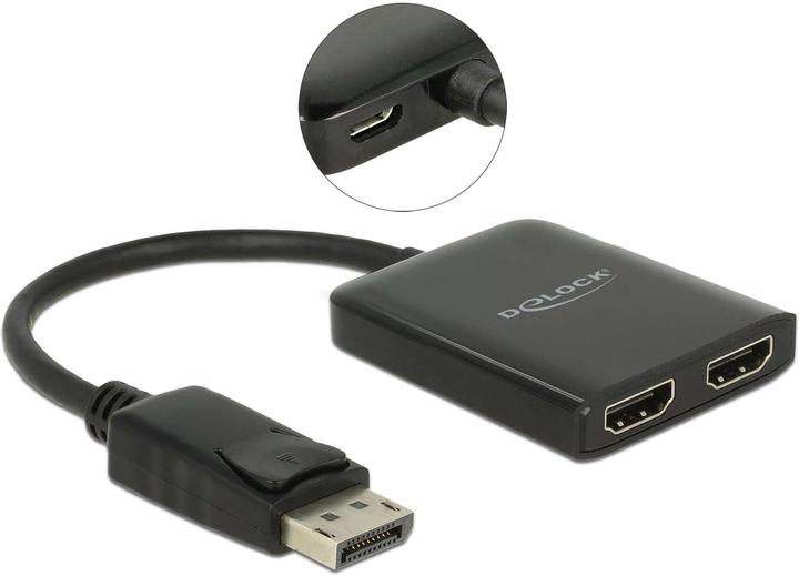 Delock DisplayPort zu HDMI (USB 3.0, 6.10 cm)
