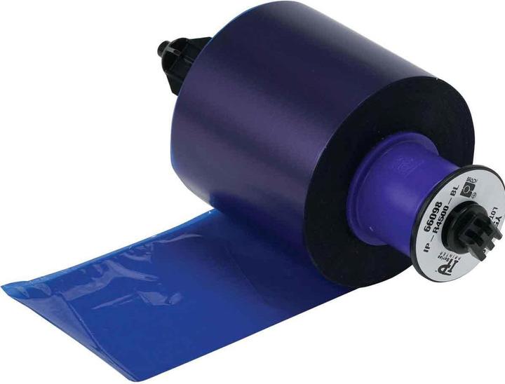 Actual product image Brady IP-R-4400BL, resin ribbon, blue, 60mm x 300m, f. IP Printer (066047)