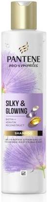 Produktbild Pantene Pro-V Miracles Silky & Glowing Shampoo - 250 ml, Keratin Regenerating (250 ml, Silbershampoo)