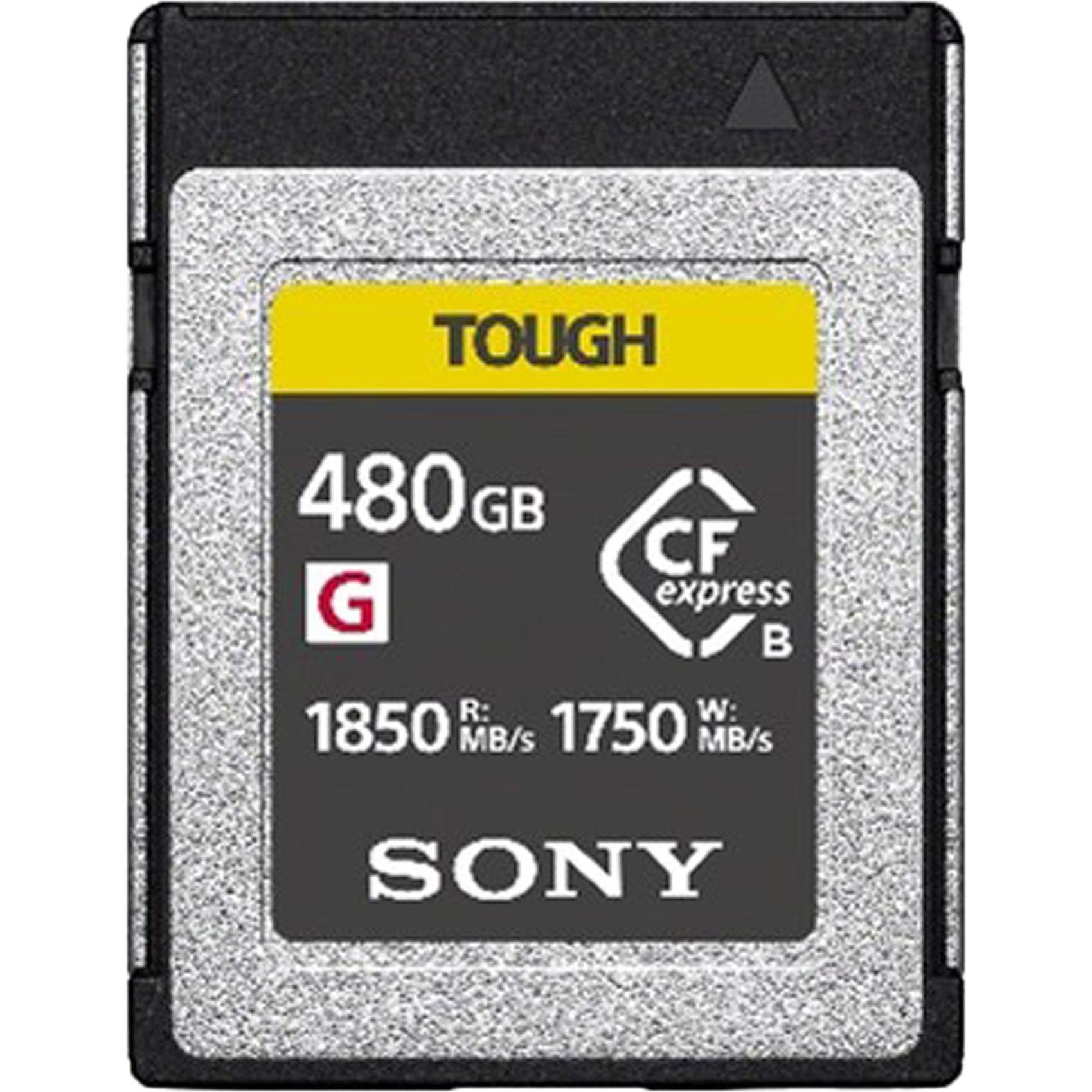 Sony CEB-G480T (480 GB, CFexpress Typ B), Speicherkarte, Schwarz