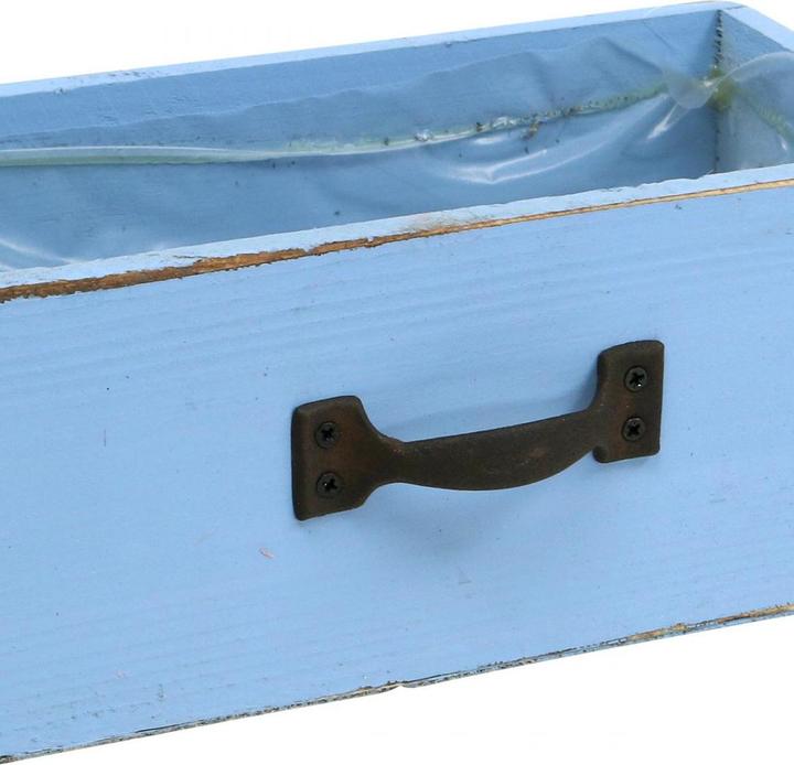 Produktbild Viana -Pflanzkasten für Frühlings- und Osterdekoration mit Folienauskleidung (13 cm)