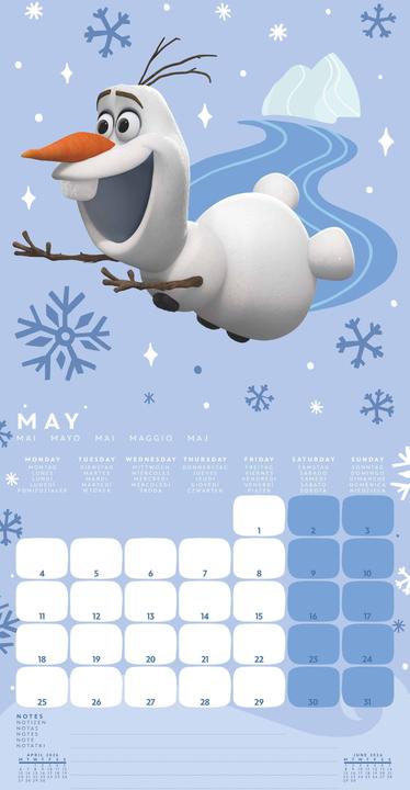 Image du produit Pyramid Disney Frozen Square Calendar 2026 30x30 (Spécial)