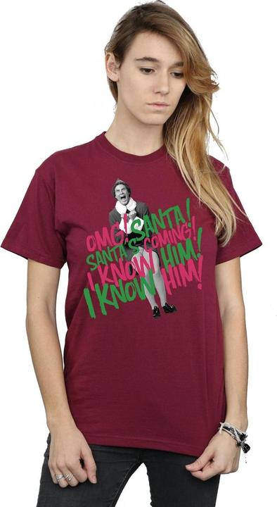 Produktbild Elf Santa's Coming TShirt (XL)