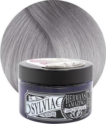 Produktbild Herman's Amazing Semi-Permanente Haarfarbe 115ml Sylvia Silber (115.0 milliliter)