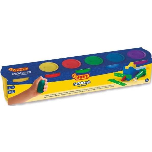 Jovi Knetmasse Soft Dough Blandiver VE=5 Dosen a 110g