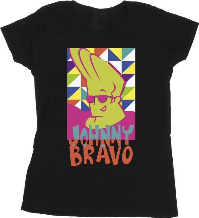 Produktbild Johnny Bravo Multi Triangles Pop Art TShirt (XXL)