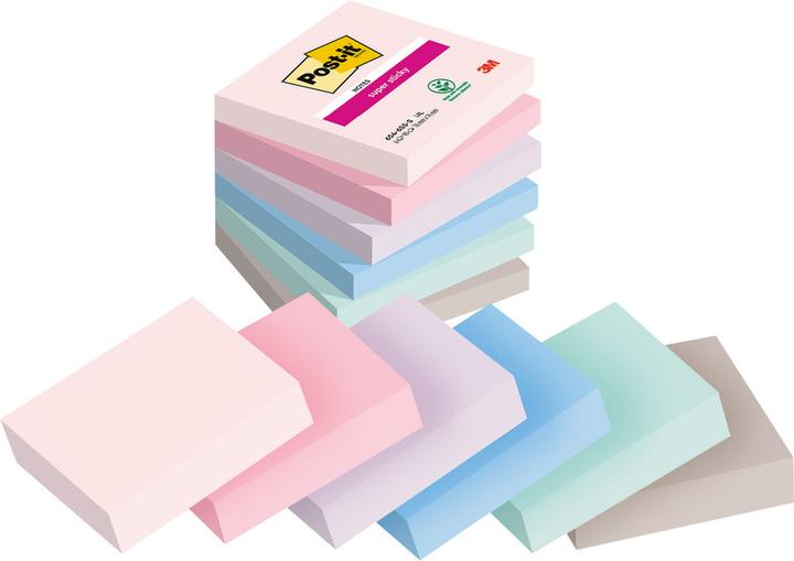 Image du produit Post-it Super Sticky (76 x 76 mm)