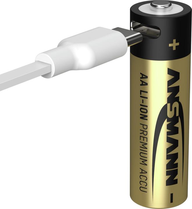 Actual product image Ansmann 1312-0039 Mignon (AA) rechargeable lithium battery 1800 mAh 1.2 V 8 pcs. (8 pcs., AA, 1800 mAh)