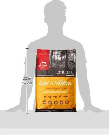 Produktbild Orijen Cat und Kitten (Adult, Junior, Welpe + Kitten, 1 Stk., 5400 g)