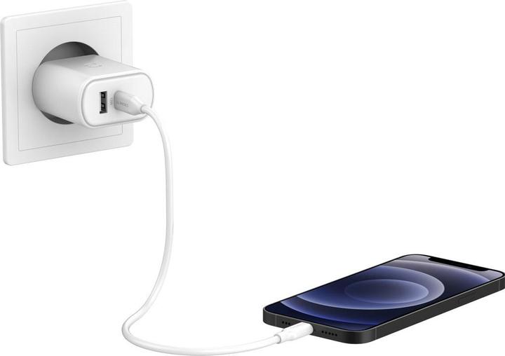 Image du produit Cygnett PowerPlus 32W USB-C PD Dual Port Wall Charger - EU White (32 W)