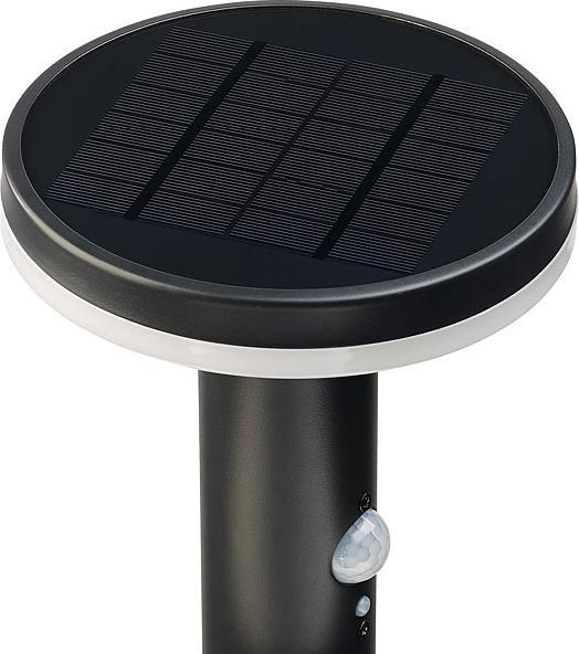 Produktbild Lunartec 2er-Set Premium-LED-Solar-Wegeleuchte mit Nachtlicht (IP44)