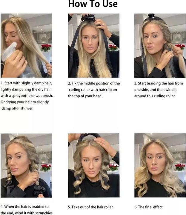 Actual product image PhoneLook Hair styling for curls without heat