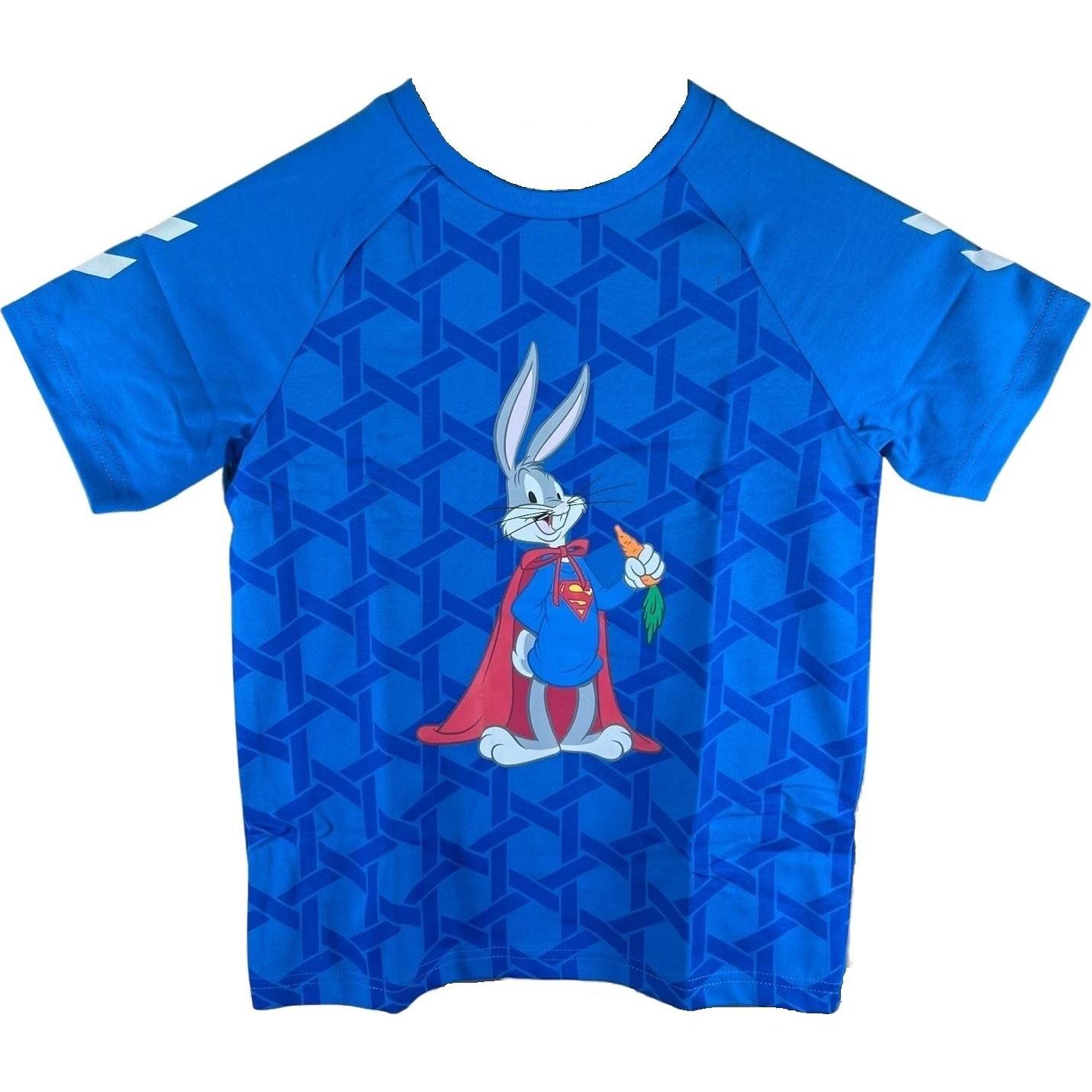 hummel, Herren, Sportshirt, t-shirt (S), Blau, S