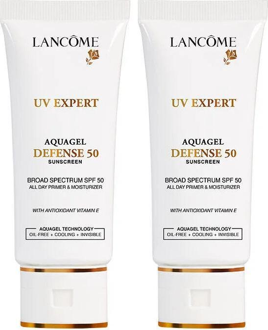 Produktbild Lancôme Lancome Set Duo Uv Expert Defense Feuchtigkeitsspendende Sonnenschutzcreme Spf 50 - 2 Stück von 30 (Sonnencreme, SPF 50, 30 ml)