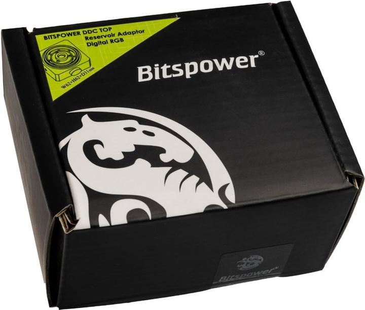 Produktbild Bitspower DDC TOP Reservoir Adapter Deckel AGB Aufsatz DRGB - POM