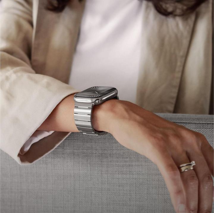 Produktbild Vonmählen Edelstahl Gliederarmband Pro für Apple Watch 40/41/42mm, wüstensand (Edelstahl)