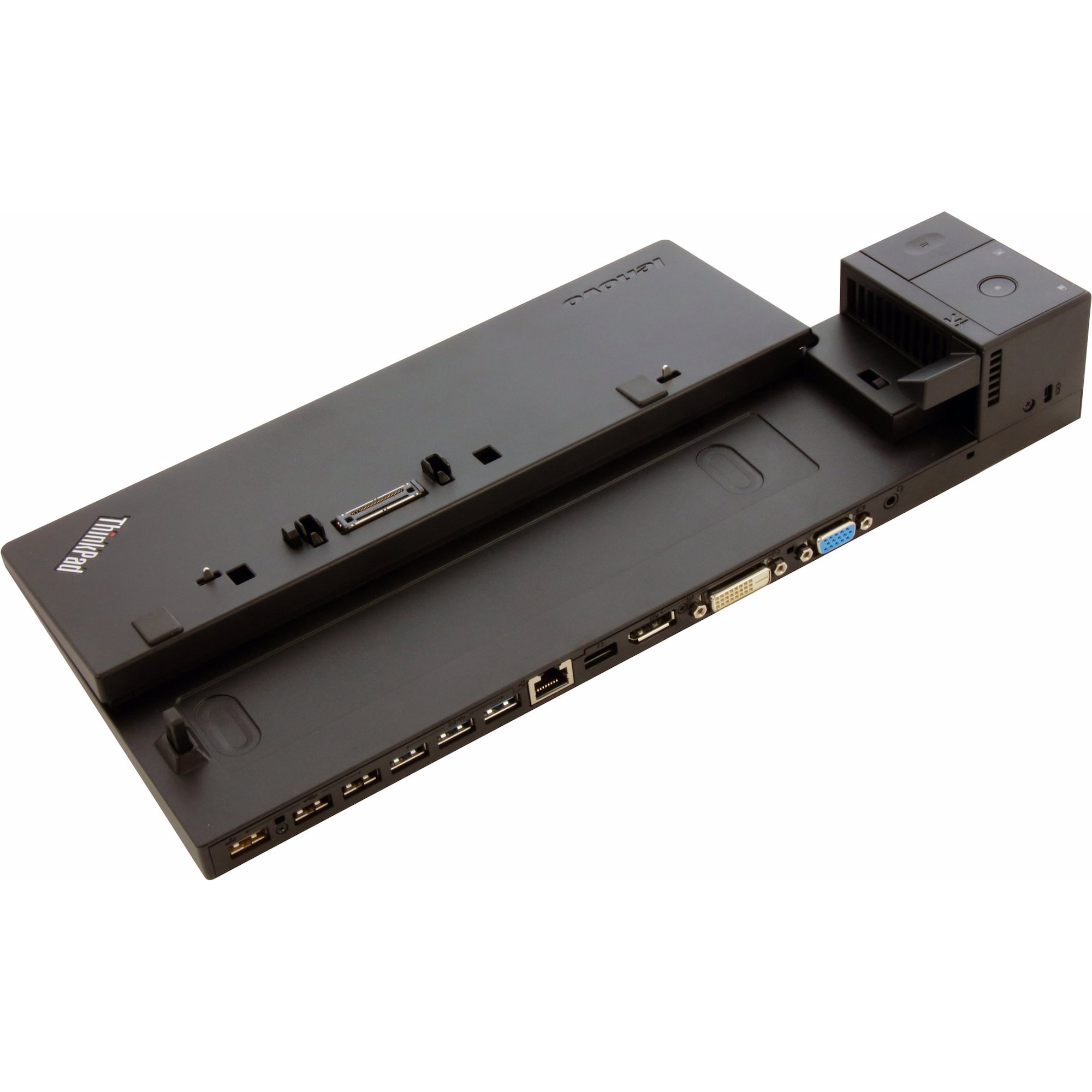 Lenovo ThinkPad Pro Dock - Port Replicator - VGA, DVI, DP (USB-A), Dockingstation + USB Hub, Schwarz