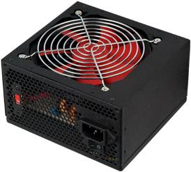Produktbild HKC V-550 - 550 W - 75% - PC - ATX - Schwarz - Rot - 150 mm (550 W)