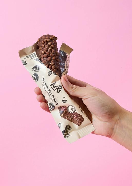 Actual product image KoRo Protein Bar Deluxe Vegan Raspberry Choc (Raspberry, 1 pcs., 660 g)