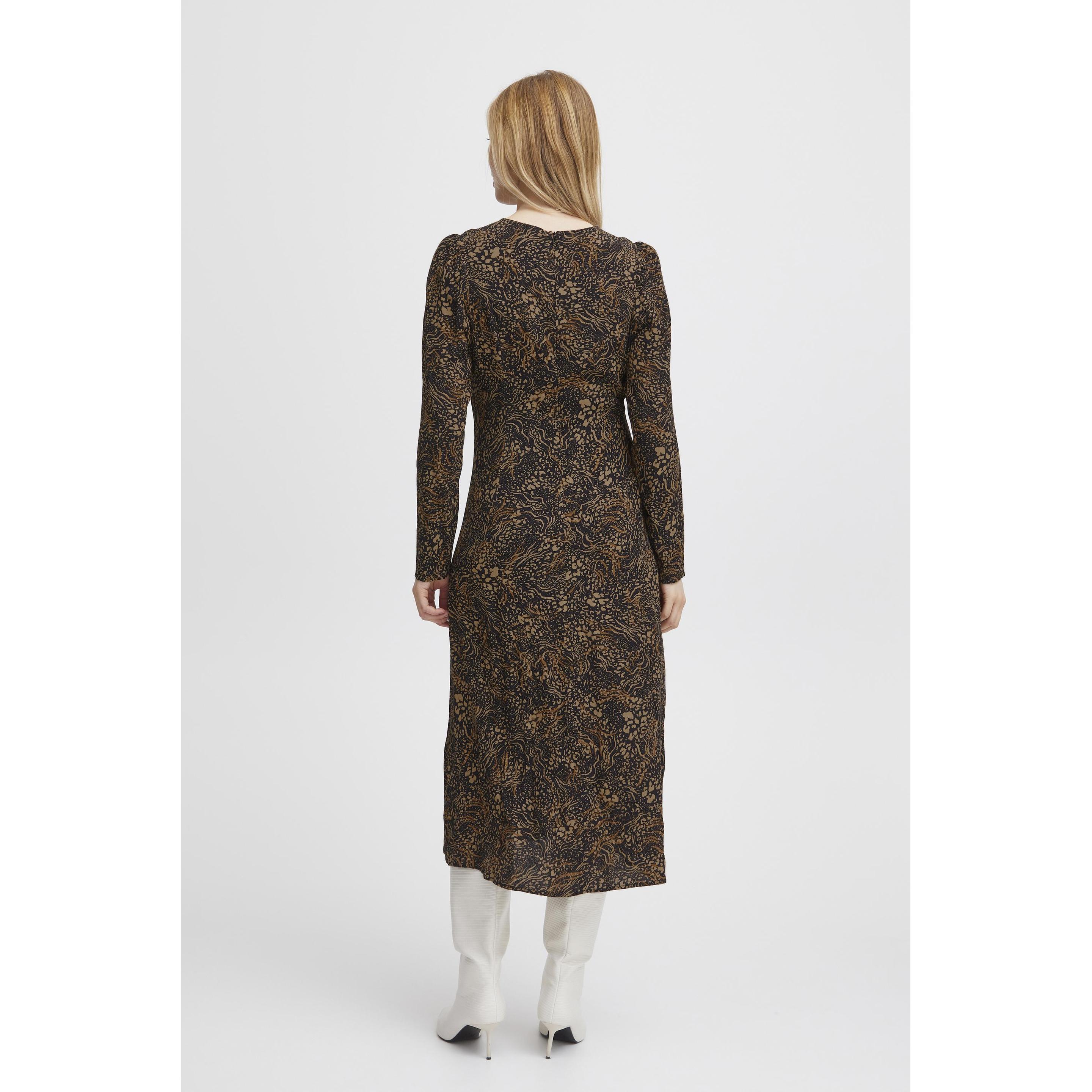 Thumbnail - B.young, Damen, Kleider, eng anliegendes kleid für en flouri, Schwarz, (38)