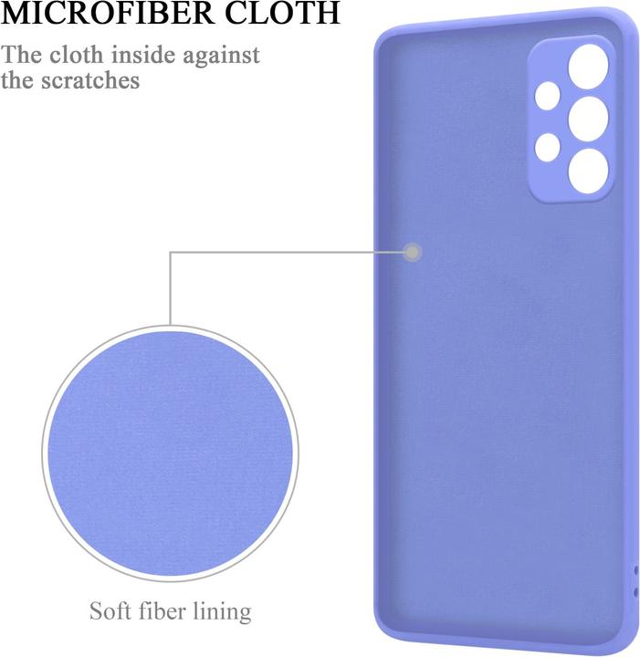 Image du produit Cadorabo TPU Liquid Ring Silicone Case Case pour Samsung Galaxy A73 5G (Samsung Galaxy A73 5G)