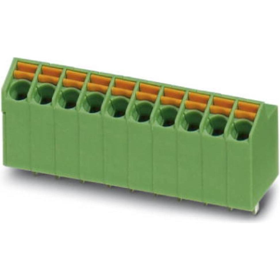 Phoenix Contact Terminale PCB PHOE, Cavo + Spina elettrica, Verde