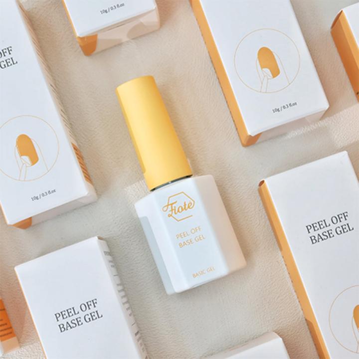 Produktbild Fiote Peel Off Base Gel - 10ml (Gel-Effekt Nagellack)