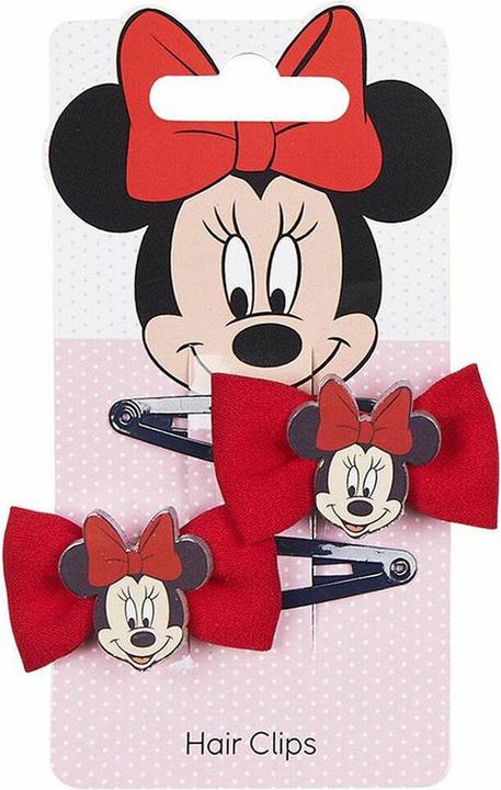 Produktbild Cerda Haarspangen Minnie Mouse Rot Schleife 2 Stück (2 Stk.)