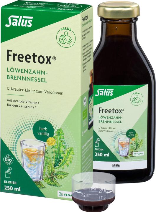 Produktbild Salus Freetox Elixier Löwenzahn Brennnessel Bio (1 Stk., Sirup, 250 ml)