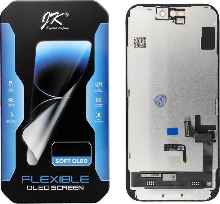Actual product image JK LCD display! LCD Display for IPHONE 15 HARD OLED (Change IC) (Display, Apple iPhone 15)