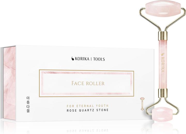 Produktbild Korika - Rose quartz facial massage roller (Face Roller)