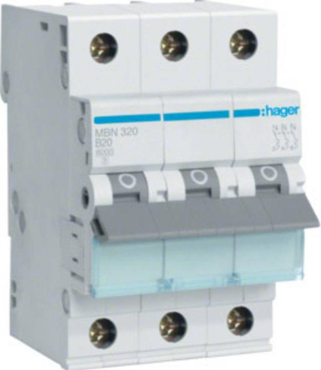 Actual product image Hager pole circuit breaker