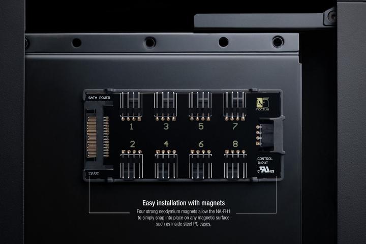 Actual product image Noctua NA-FH1 8x Fan Hub (8 Fan)