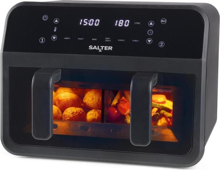 Image du produit Salter EK5872VDE Dual View Ait Fryer 7L