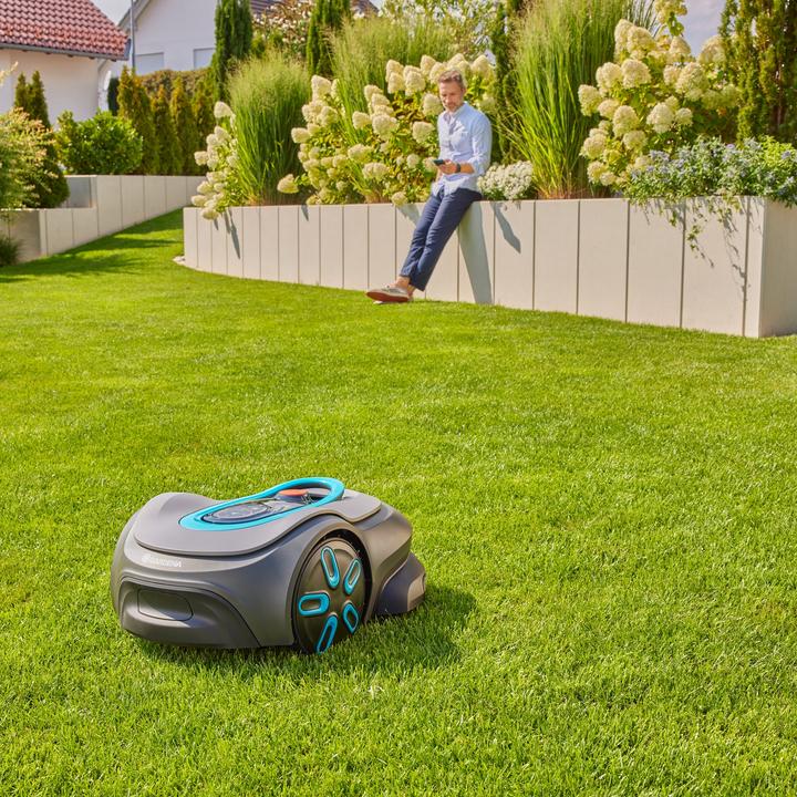 Produktbild Gardena Mähroboter smart SILENO max 1.200 qm (1200 m², Begrenzungskabel)