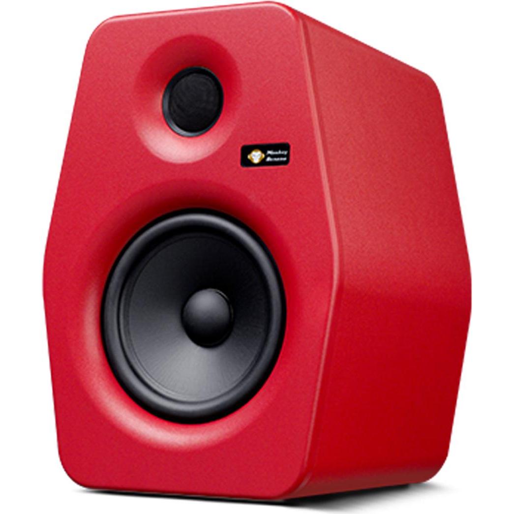 Monkey Banana Turbo 6 (Aktiv, 1 Stk., 1x 90 W), Monitor Lautsprecher, Rot