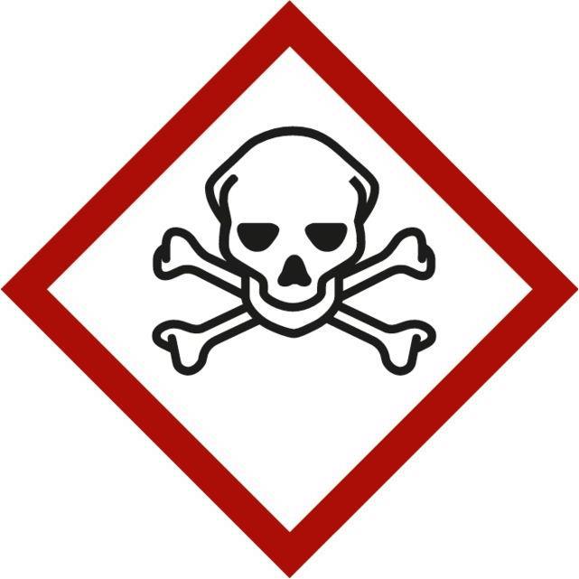 Immagine prodotto Promat Simbolo delle sostanze pericolose Teschio e tibie incrociate