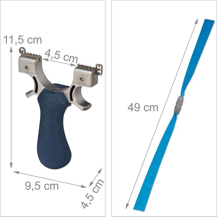 Actual product image Relaxdays Slingshot
