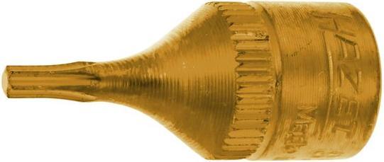 Produktbild HAZET Schraubendreher-Steckschlüsseleinsatz ∙ TORX 8502-T9 ∙ Vierkant6,3 mm (1/4 Zoll) ∙ Innen TOR…