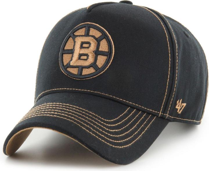 Produktbild 47 Brand Adjustable Cap - Contrast Stitch Boston Bruins (One Size)