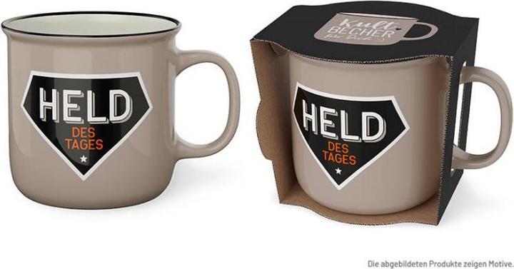 Lavida Kaffeebecher Manntastisch Held (250 ml, 1x)