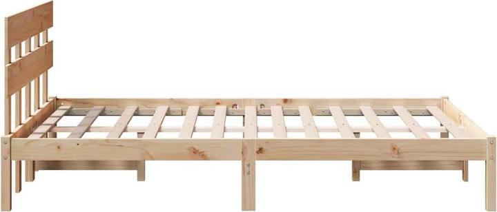 Actual product image vidaXL Bedstead (140 x 190 cm)