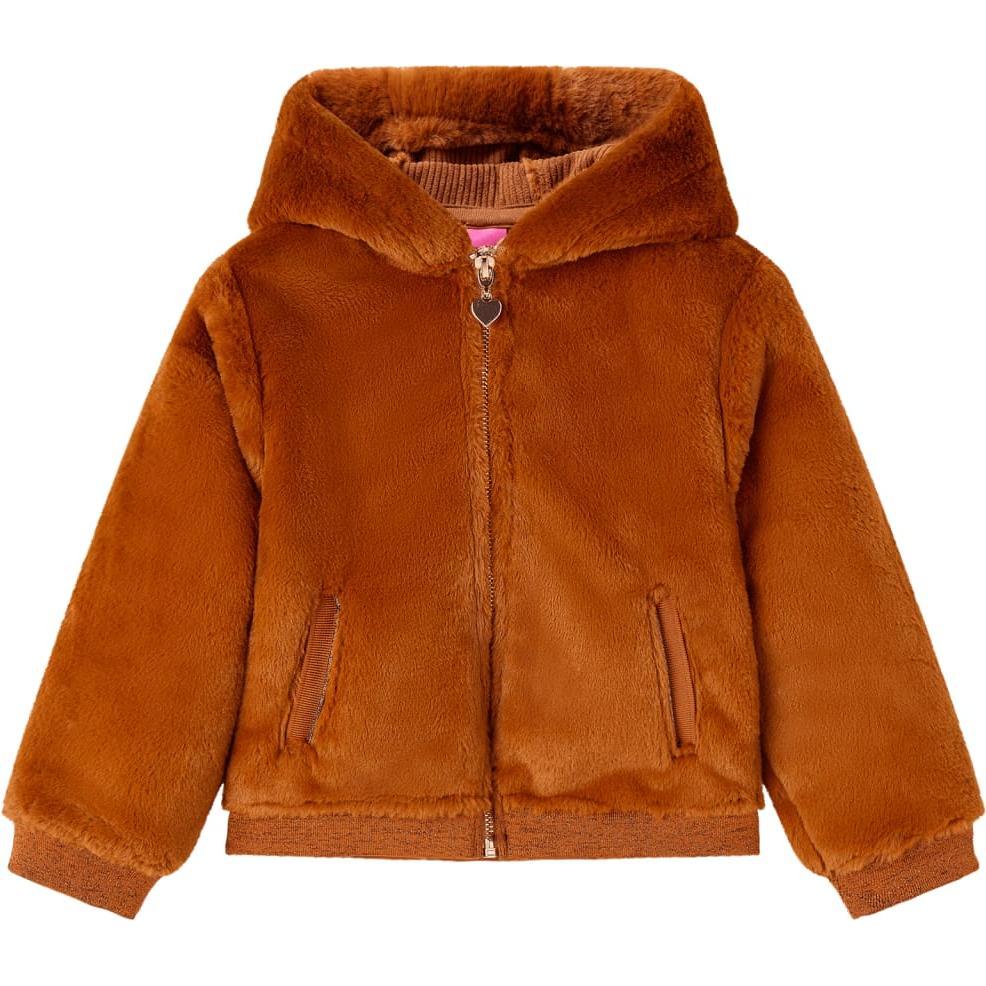 VidaXL, Jungen, Jacke, Magdalina (128), Braun, 128
