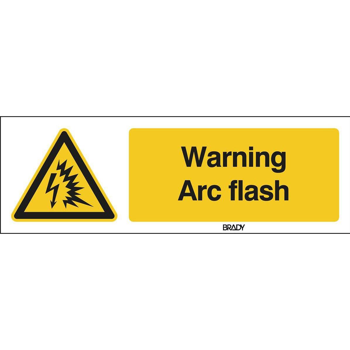 Thumbnail - Brady, Sicherheitskennzeichnung, ISO Safety Sign - Warning Arc